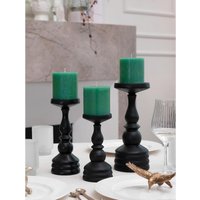 Набор свечей Мелт 75 мм (3 шт, темно-зеленый)