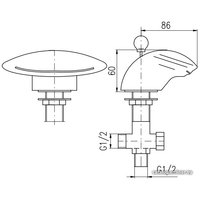 Излив Slezak RAV VOD7000