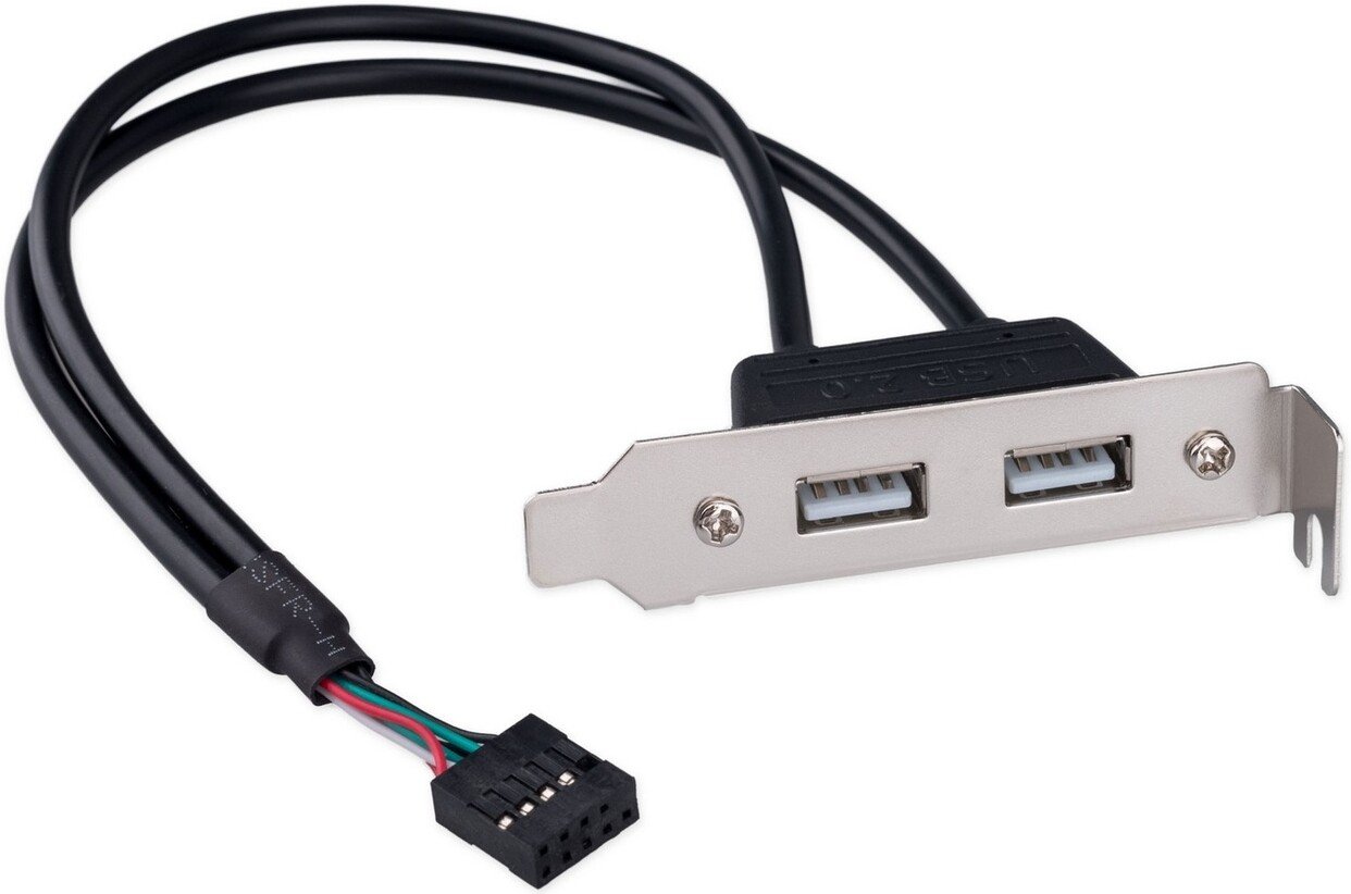 Планка Cablexpert CCUSBRECEPTACLE-LP