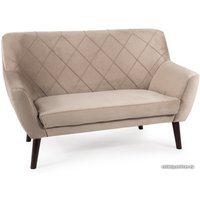 Софа Signal KIER 2 VELVET (темно-бежевый/венге)