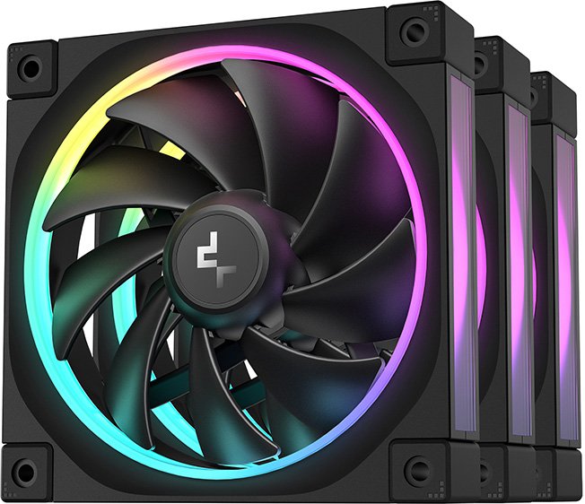 

Комплект вентиляторов для корпуса DeepCool FL12-3 IN 1 R-FL12-BKAPN3-G