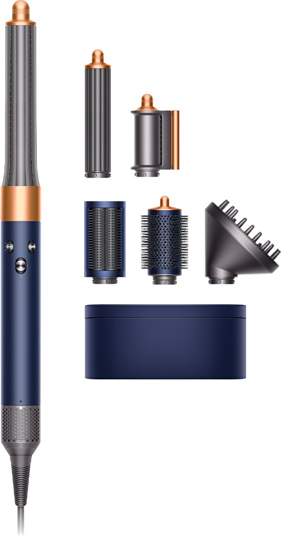 Фен-стайлер Dyson Airwrap Complete Long HS05 Volumise (евровилка, берлинская лазурь/медный)