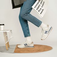 Кроссовки New Balance 574 Running Shoes Unisex Low-top Gray ML574LGI (46.5)