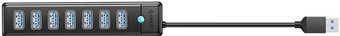 USB-хаб Orico PW7U-U3-10-BK-EP