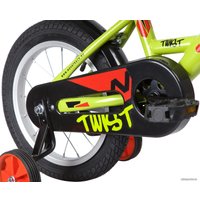 Детский велосипед Novatrack Twist New 14 141TWIST.GN20 (зеленый/черный)