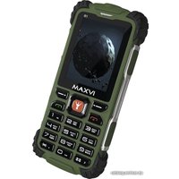 Кнопочный телефон Maxvi R1 (зеленый)
