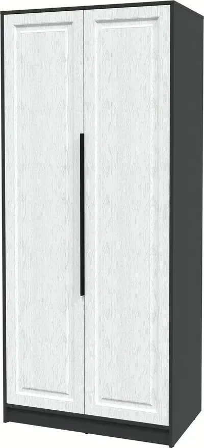 

Шкаф распашной Интерлиния Концепт КТ-Ш2 Деко (антрацит/дуб полярный)