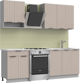 Готовая кухня Arvento АНТА-плюс 1.6м (капучино)