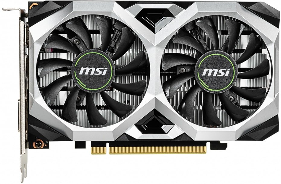 

Видеокарта MSI GeForce GTX 1650 D6 VENTUS XS OC 4GB GDDR6