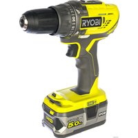 Дрель-шуруповерт Ryobi R18DD3-252S 5133003353 (с 2-мя АКБ 2 Ah+5 Ah, сумка)