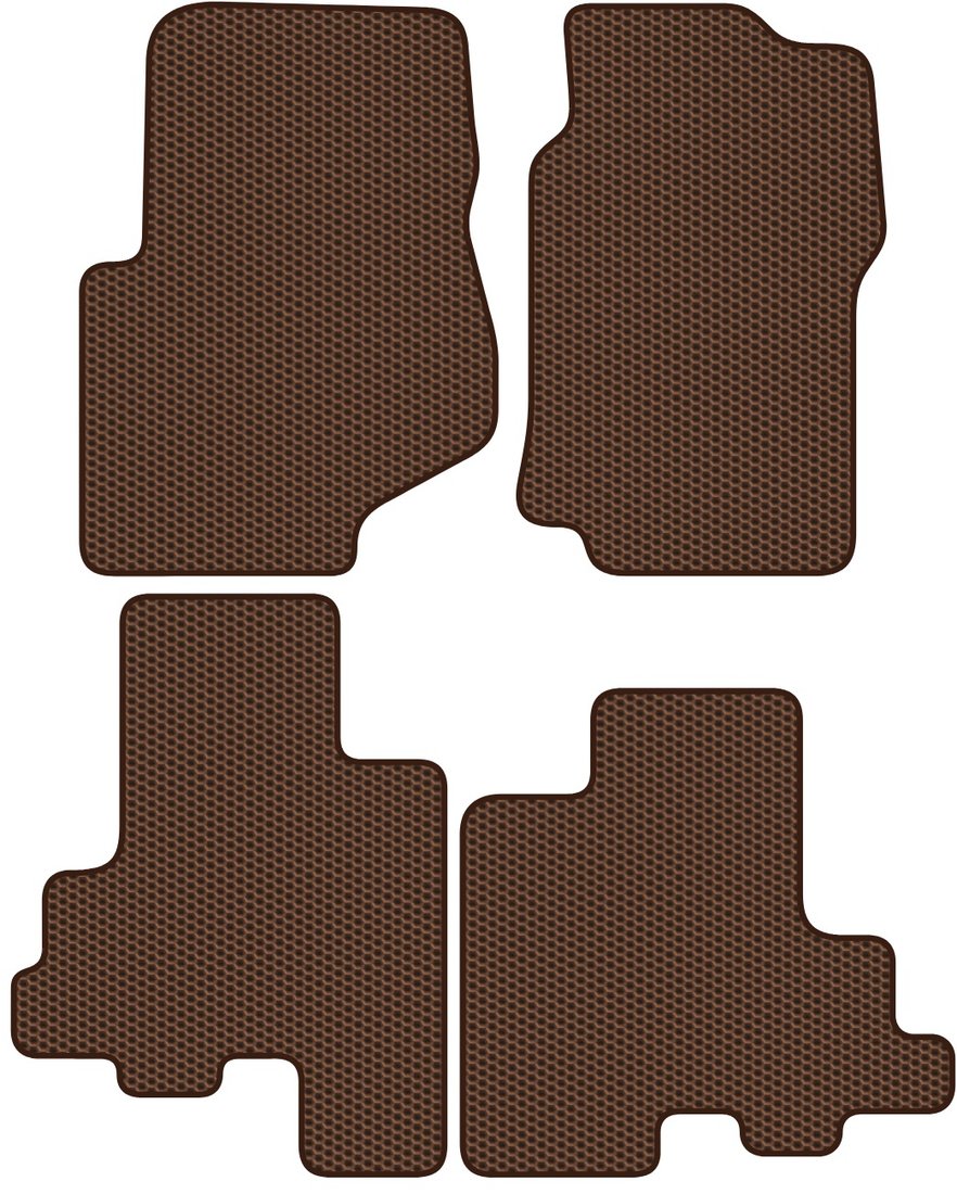 

Комплект ковриков для авто Alicosta Chevrolet TrailBlazer I (suv / GMT360) 2001 - 2010 (коричневый, сота)