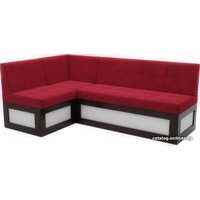 Угловой диван Мебель-АРС Нотис левый 207x82x132 (кордрой красный)