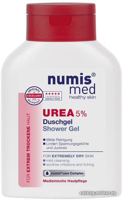 Numis med Гель для душа с 5% мочевиной для очень сухой кожи 200 мл