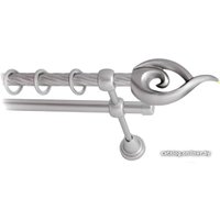 Карниз для штор Lm Decor Наутилус (сатин, витая, 4м 16мм, 2 ряда)