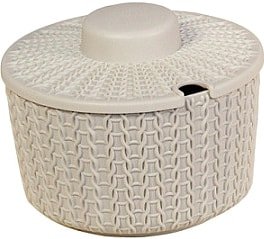 Сахарница Idea Вязание (белый)