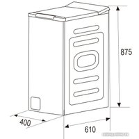 Стиральная машина с вертикальной загрузкой ZUGEL ZWT612
