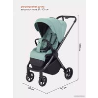 Коляска прогулочная «книга» Rant Golf RA101 (sage green)