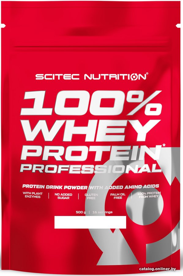 Протеин комплексный Scitec Nutrition 100% Whey Protein Professional (ваниль/ягода, 500 г)