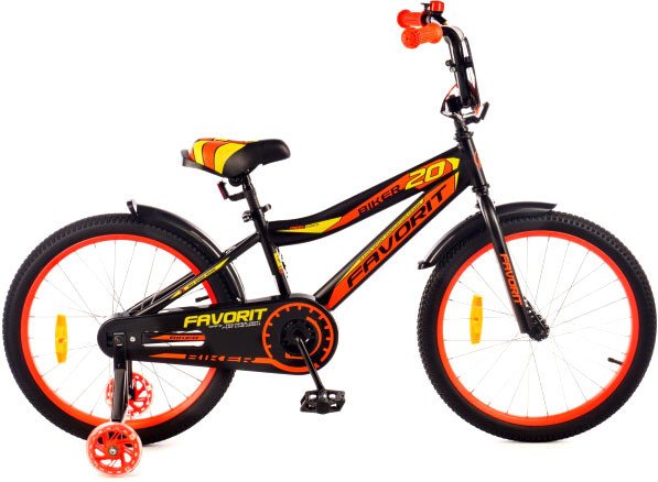 

Детский велосипед Favorit Biker 20 2024 (оранжевый)