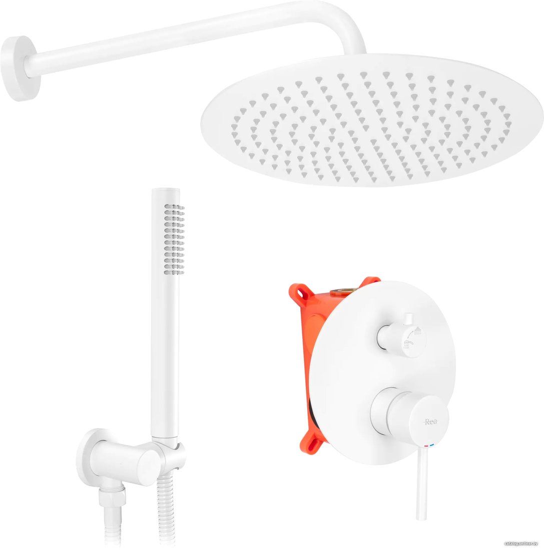 Душевая система  Rea Lungo White REA-P8540