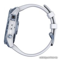 Умные часы Garmin Fenix 7X Sapphire Solar (голубой минерал/белый камень)
