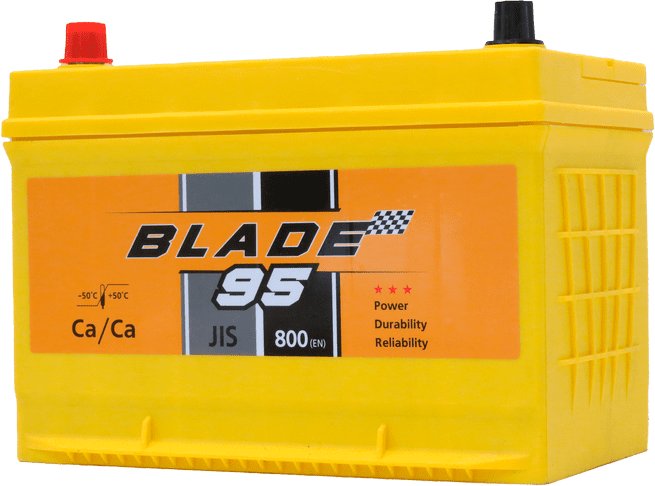 

Автомобильный аккумулятор Blade 95 JL+ (95 А·ч)