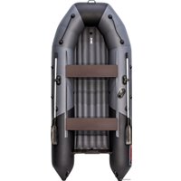 Моторная лодка Таймень NX 3600 НДНД Pro (графит/черный)
