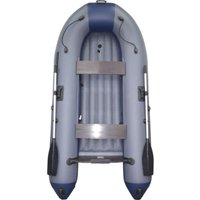 Моторно-гребная лодка Муссон 2900 НД (серый/синий)