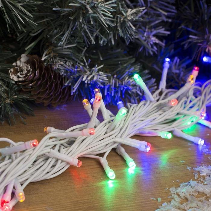 

Новогодняя гирлянда Luazon Нить 100 LED 10м (мульти) 3584134