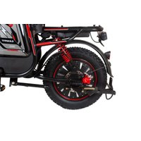 Электровелосипед Minako Titan 2.0 2025 (черный/красный) в Гомеле