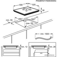 Варочная панель Zanussi CPZ6432KF