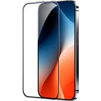 Защитное стекло Remax Premium Pills для Apple iPhone 16 Plus (черный)