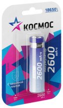 

Аккумулятор КОСМОС KOC18650Li-ion26PBL1