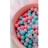 Сухой бассейн Romana Airpool (розовый с розовыми шариками) ДМФ-МК-02.53.01