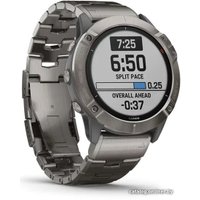 Умные часы Garmin Fenix 6X Pro Solar (титановый)