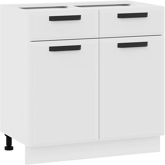 

Шкаф напольный Трия Тиана 1Н8Я1 (белый/белый супермат)