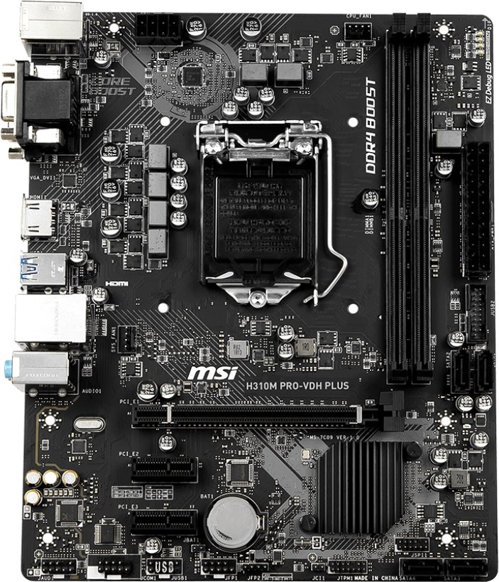 

Материнская плата MSI H310M PRO-VDH Plus