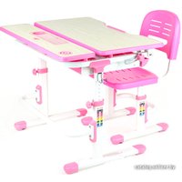 Парта Fun Desk Lavoro (розовый)