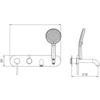 Смеситель Gappo G3306