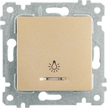 

Выключатель Mutlusan Rita 2200-417-0185 (золото доре)