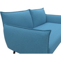 Диван Лига диванов Лига-083 131064 (рогожка амур 10 голубой)