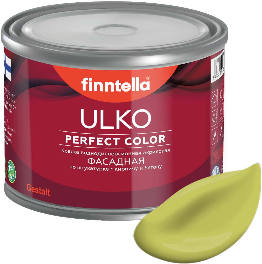 

Краска Finntella Ulko Lahtee F-05-1-9-FL031 9 л (зеленый)