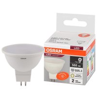 Светодиодная лампочка Osram GU5.3 7Вт 3000 К LVMR1660