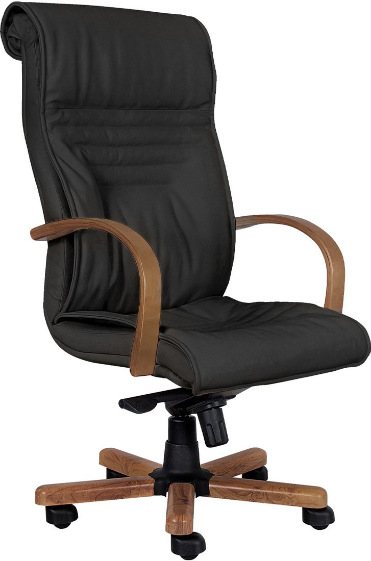 

Офисное кресло Белс Вип Extra PU 440030-05/PU01 (экокожа черный)