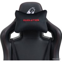 Игровое (геймерское) кресло Evolution Project A (черный)