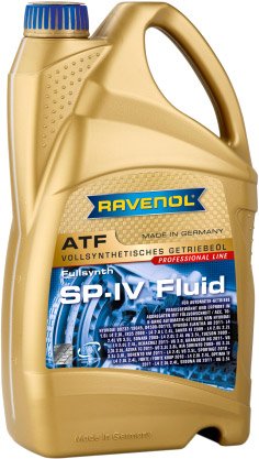 

Трансмиссионное масло Ravenol ATF SP-IV 4л