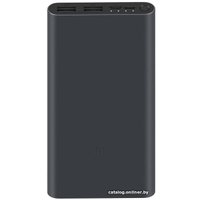 Внешний аккумулятор Xiaomi Mi Power Bank 3 PLM13ZM 10000mAh (черный)