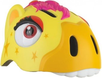 Cпортивный шлем Crazy Safety Yellow Zebra (S, желтый)