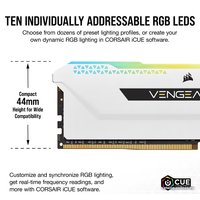 Оперативная память Corsair Vengeance RGB PRO SL 2x8ГБ DDR4 3600 МГц CMH16GX4M2D3600C18W