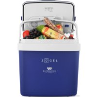 Термоэлектрический автохолодильник ZUGEL ZCR33 (синий)